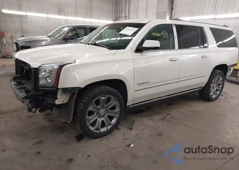 2015 GMC Yukon Xl 1500 Denali из США, поврежденный, VIN 1GKS2JKJ6FR624957